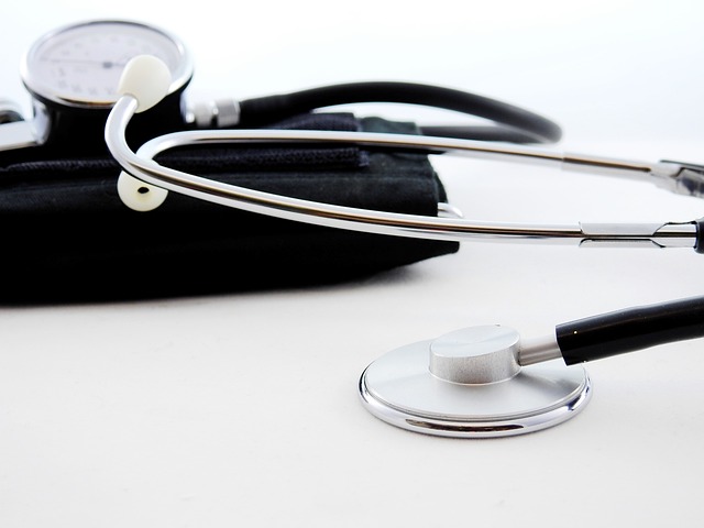 a stethoscope next to a black case